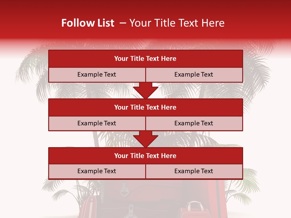 Luxury Red Class PowerPoint Template