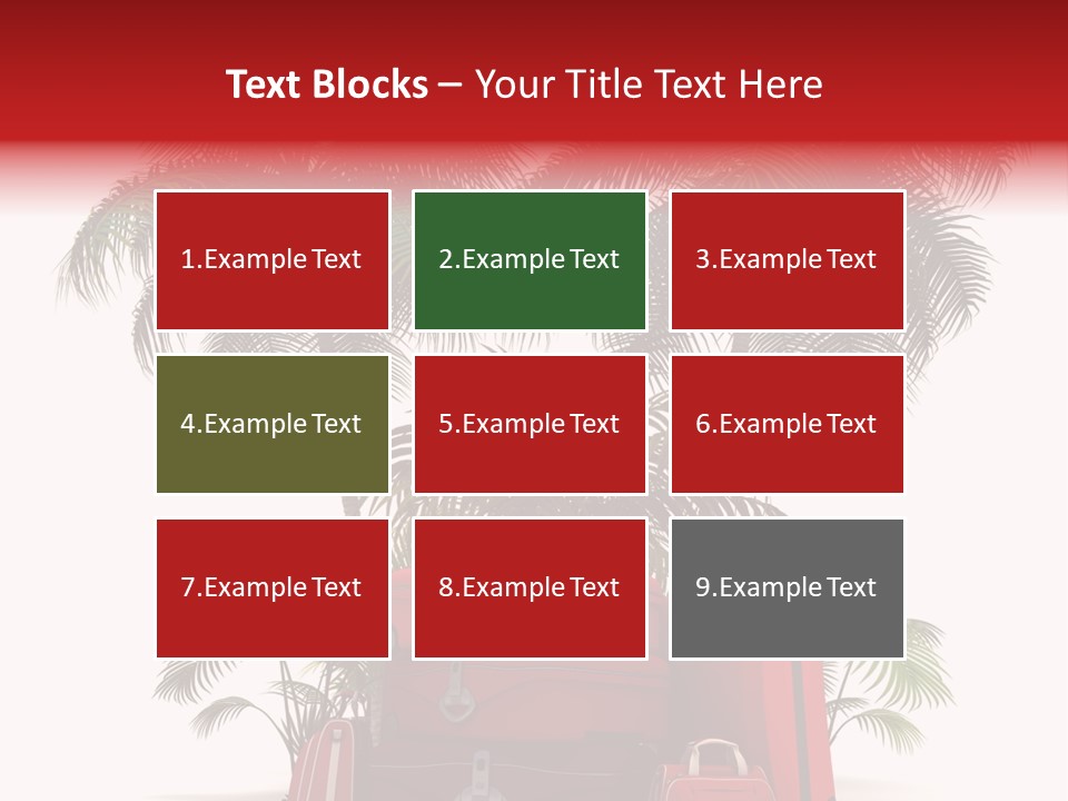 Luxury Red Class PowerPoint Template