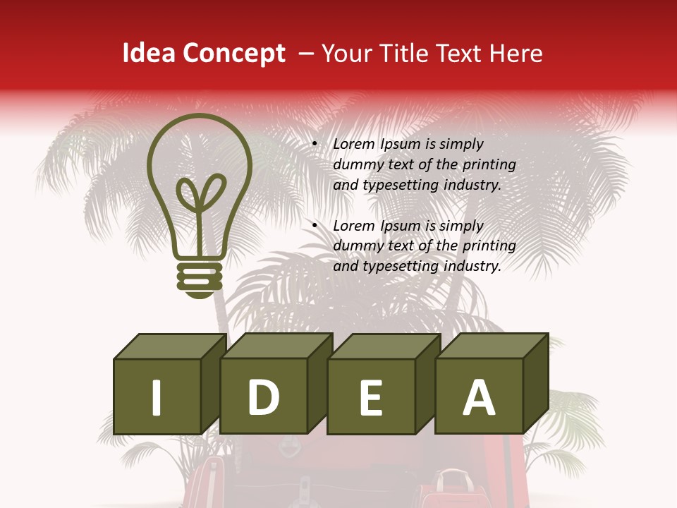 Luxury Red Class PowerPoint Template