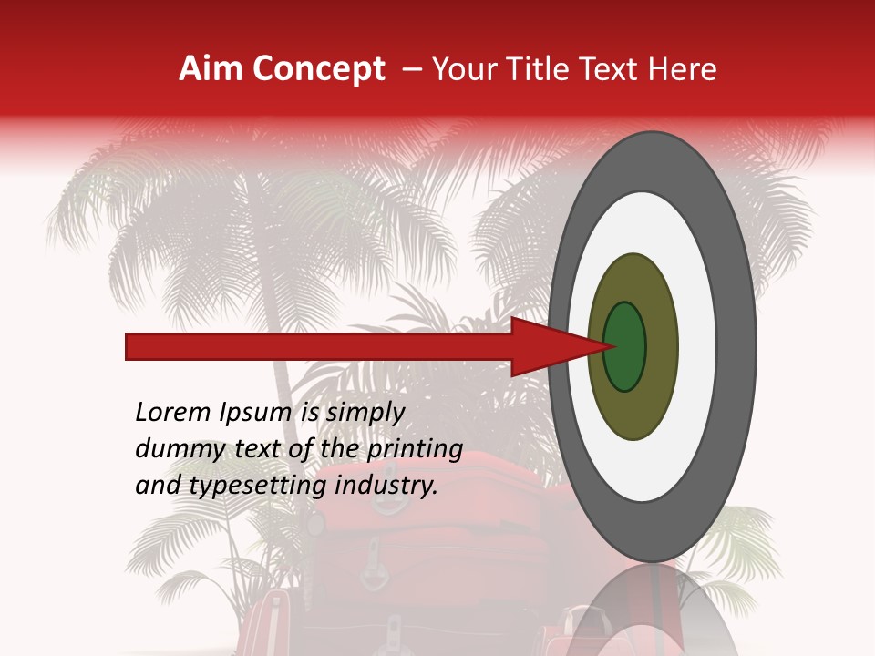 Luxury Red Class PowerPoint Template