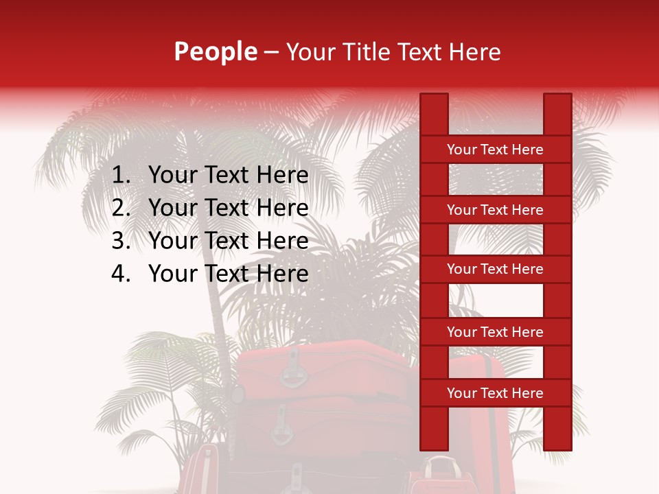 Luxury Red Class PowerPoint Template