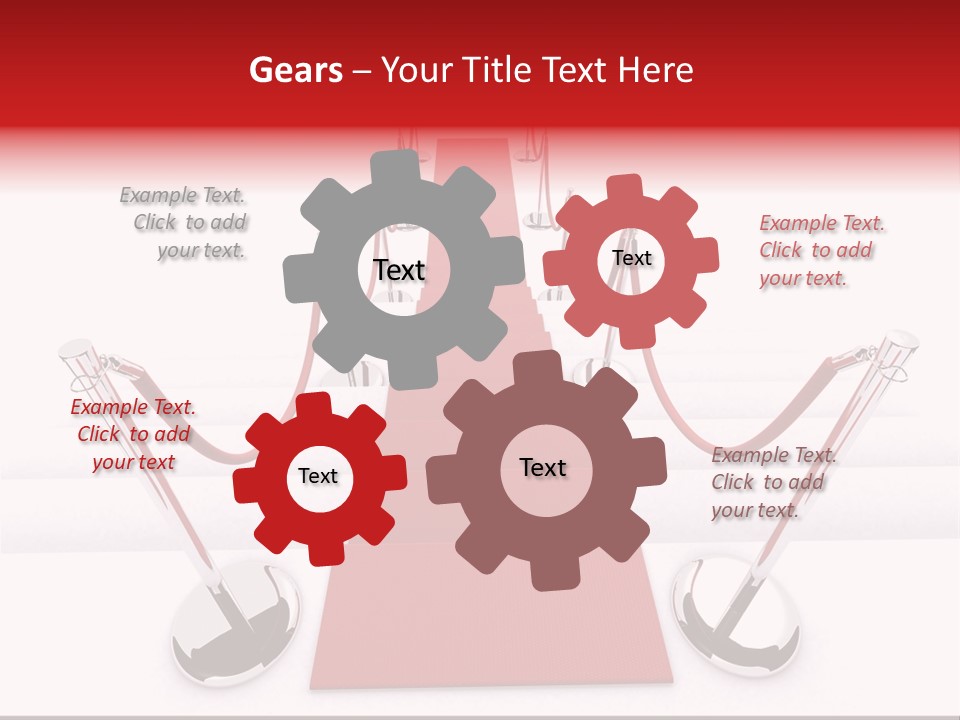 Cinema Entertainment Glow PowerPoint Template