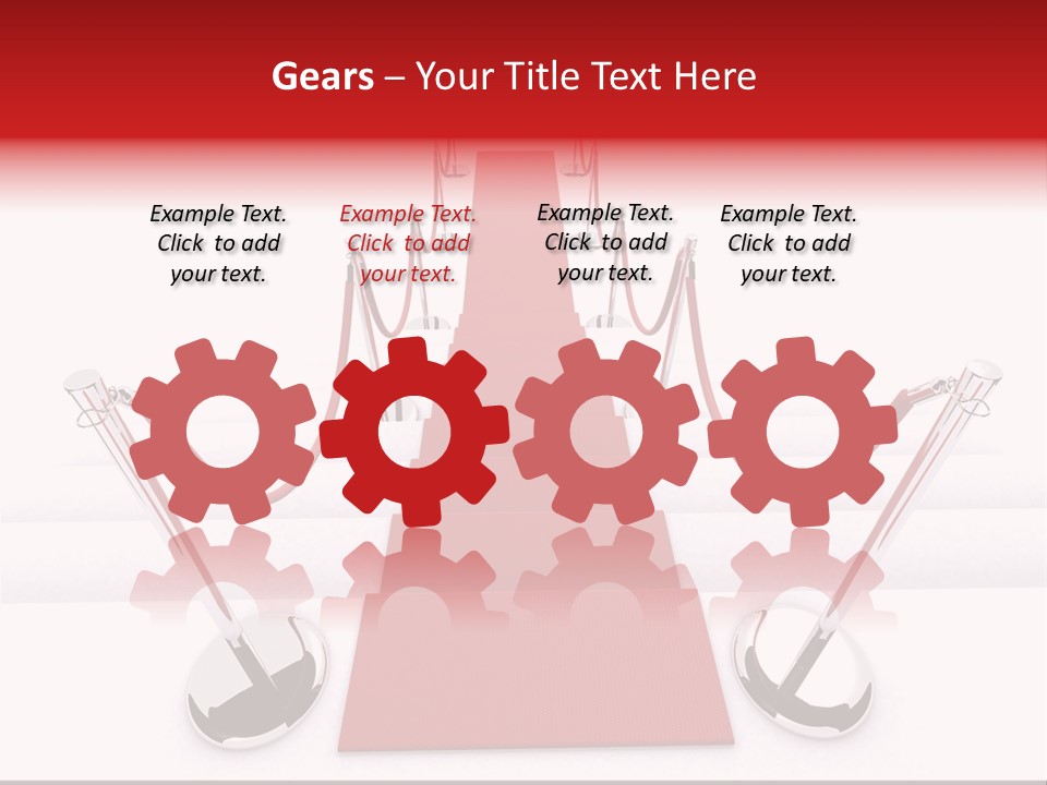 Cinema Entertainment Glow PowerPoint Template