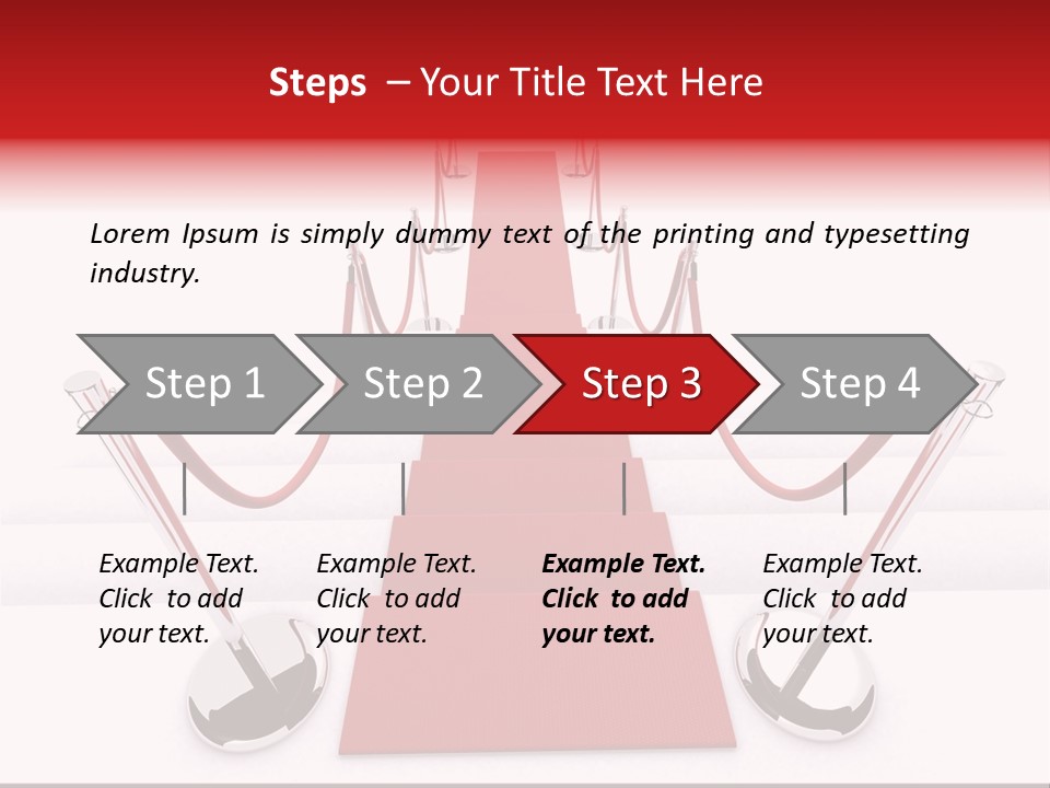 Cinema Entertainment Glow PowerPoint Template
