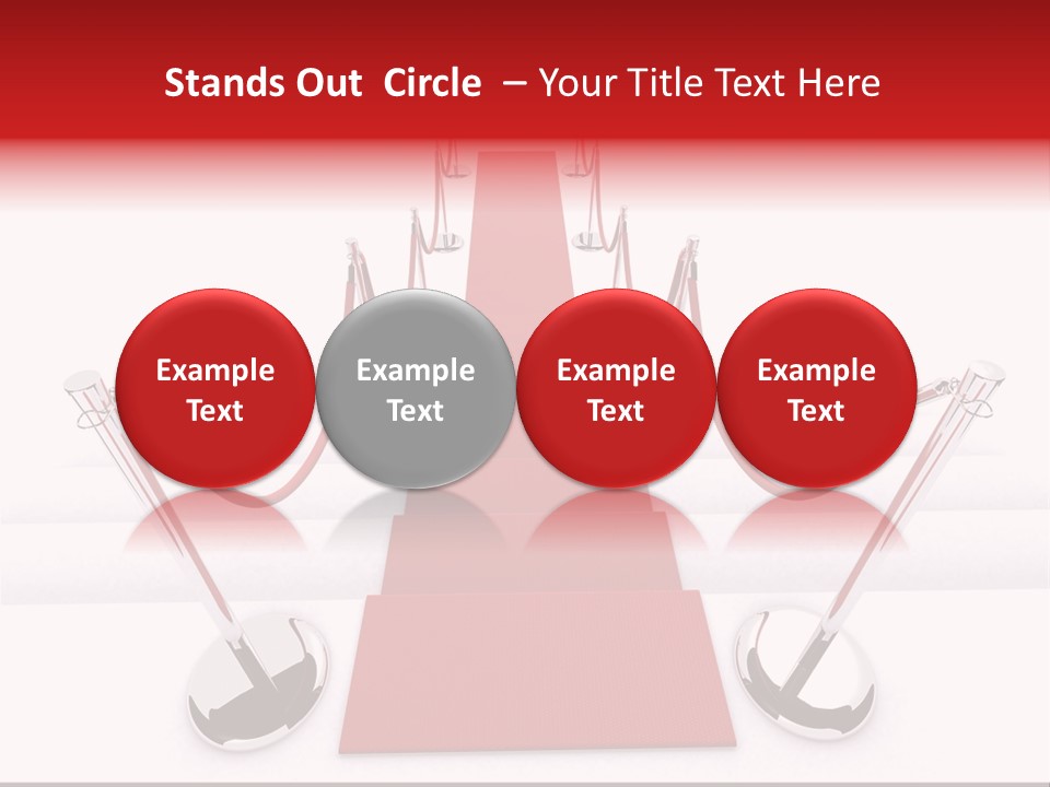 Cinema Entertainment Glow PowerPoint Template