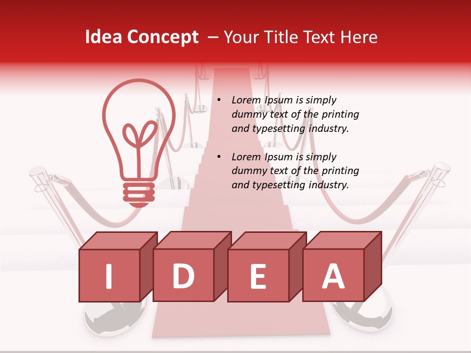 Cinema Entertainment Glow PowerPoint Template