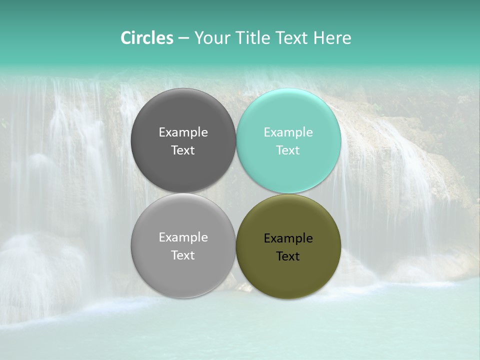 Kanchanaburi Rock Down PowerPoint Template