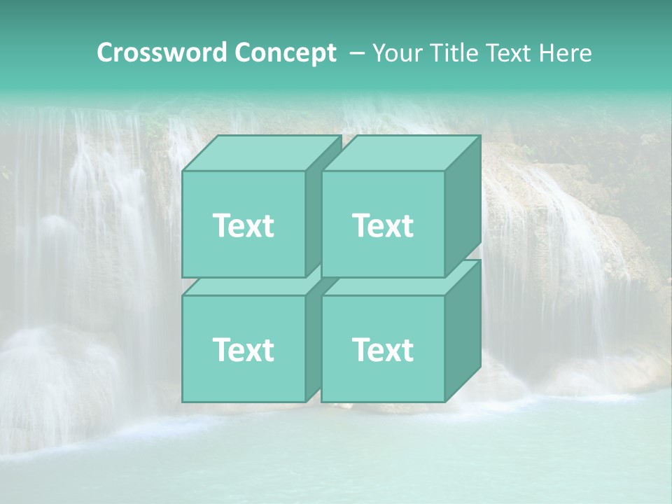 Kanchanaburi Rock Down PowerPoint Template