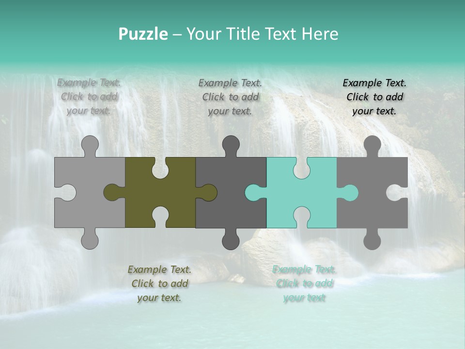 Kanchanaburi Rock Down PowerPoint Template