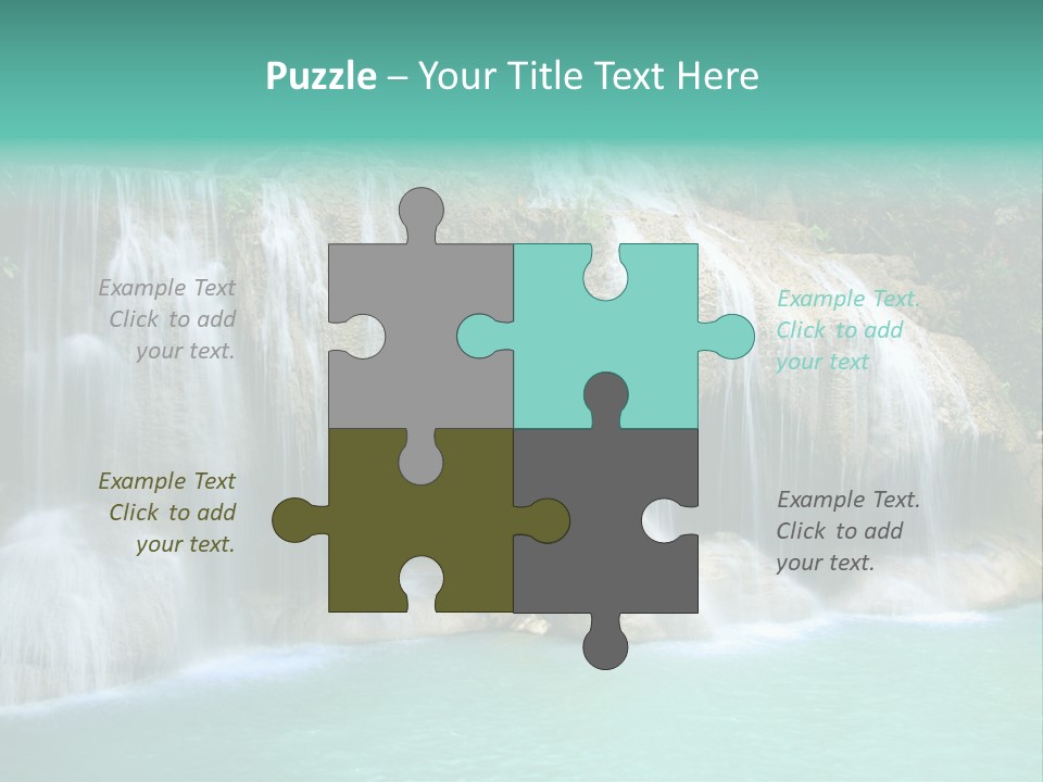 Kanchanaburi Rock Down PowerPoint Template