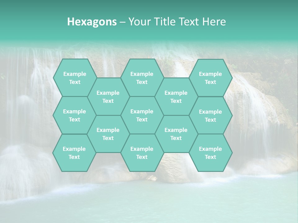 Kanchanaburi Rock Down PowerPoint Template