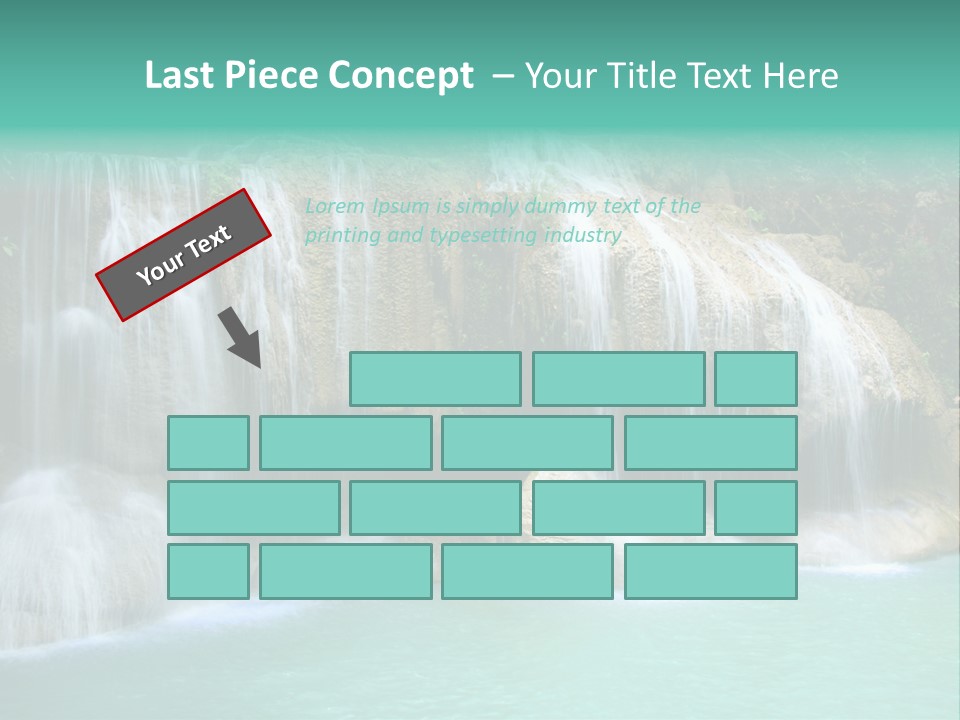 Kanchanaburi Rock Down PowerPoint Template