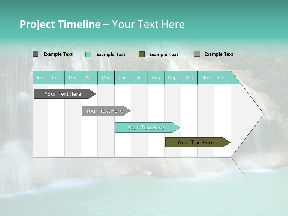 Kanchanaburi Rock Down PowerPoint Template