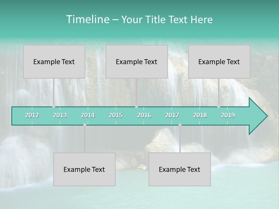 Kanchanaburi Rock Down PowerPoint Template