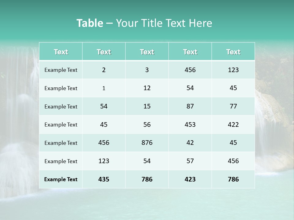 Kanchanaburi Rock Down PowerPoint Template