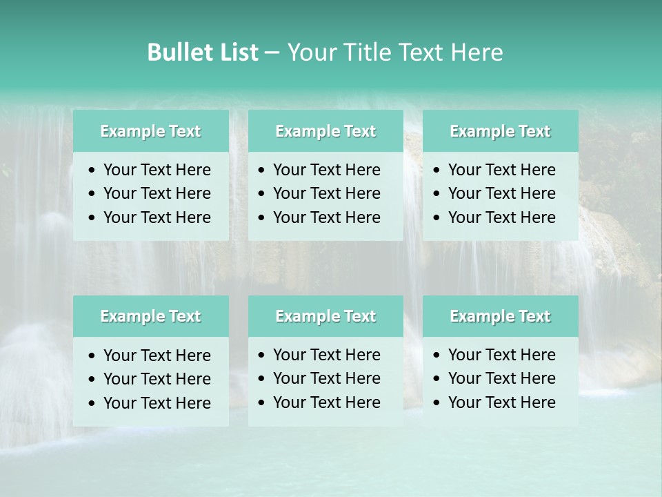 Kanchanaburi Rock Down PowerPoint Template