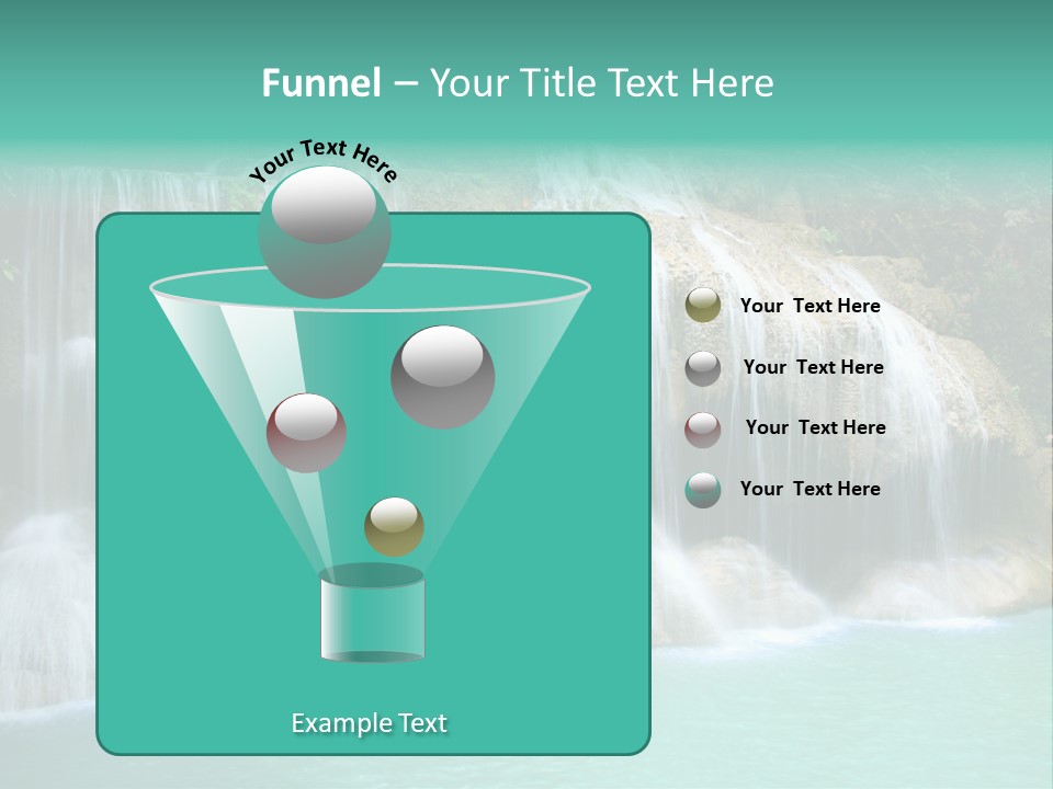 Kanchanaburi Rock Down PowerPoint Template
