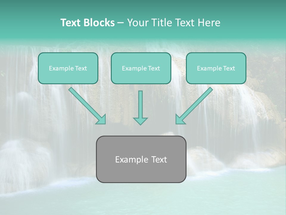 Kanchanaburi Rock Down PowerPoint Template