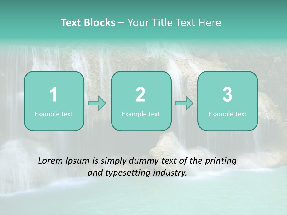 Kanchanaburi Rock Down PowerPoint Template