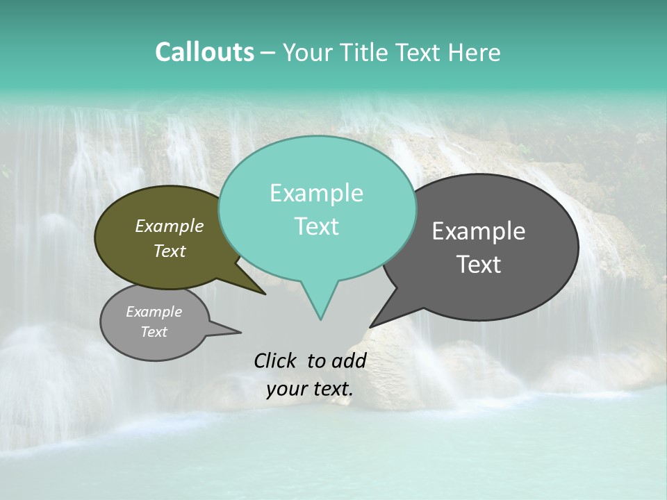 Kanchanaburi Rock Down PowerPoint Template