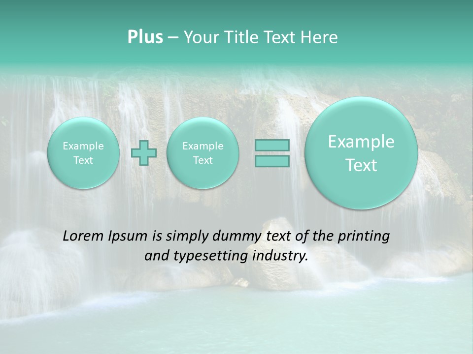 Kanchanaburi Rock Down PowerPoint Template