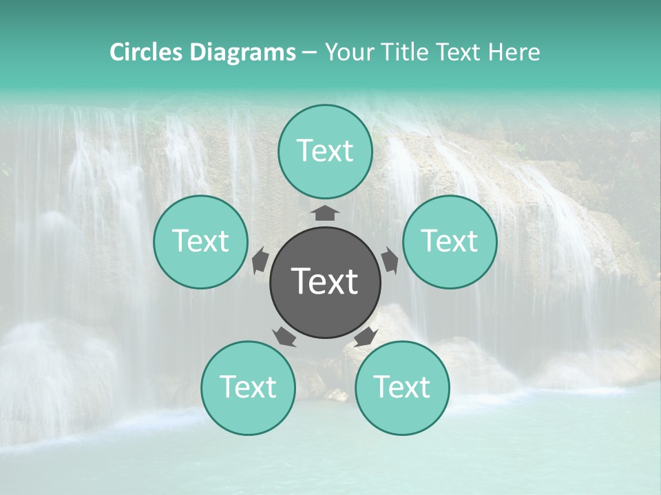 Kanchanaburi Rock Down PowerPoint Template