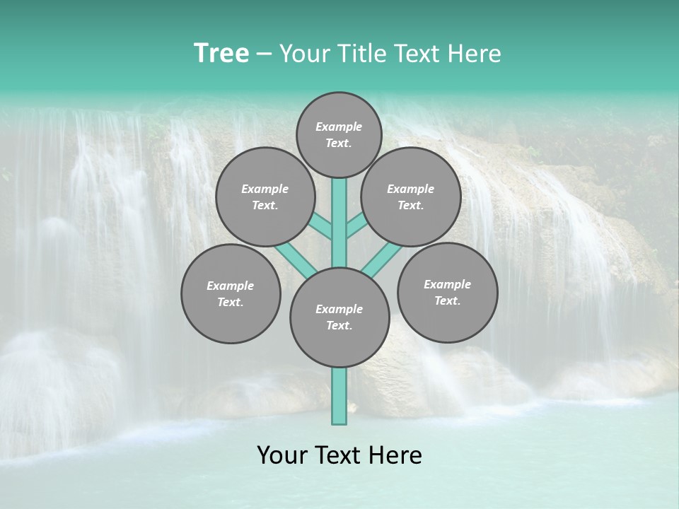 Kanchanaburi Rock Down PowerPoint Template