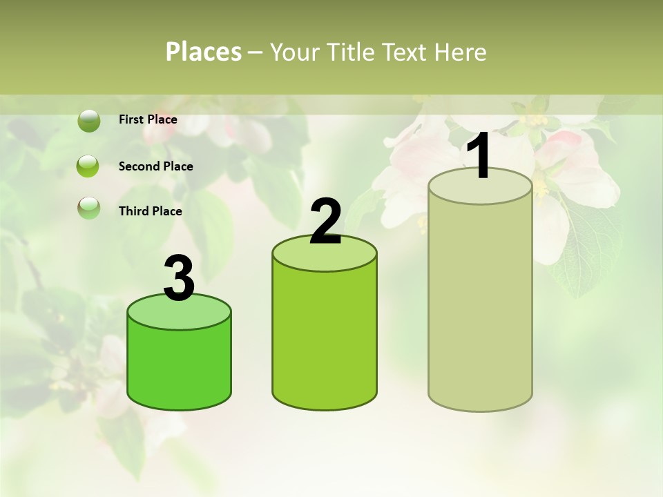 Closeup Bloom Gardening PowerPoint Template