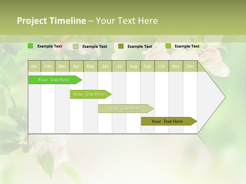 Closeup Bloom Gardening PowerPoint Template