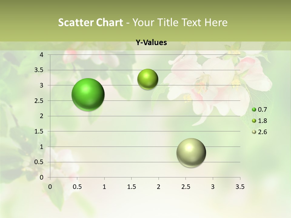 Closeup Bloom Gardening PowerPoint Template