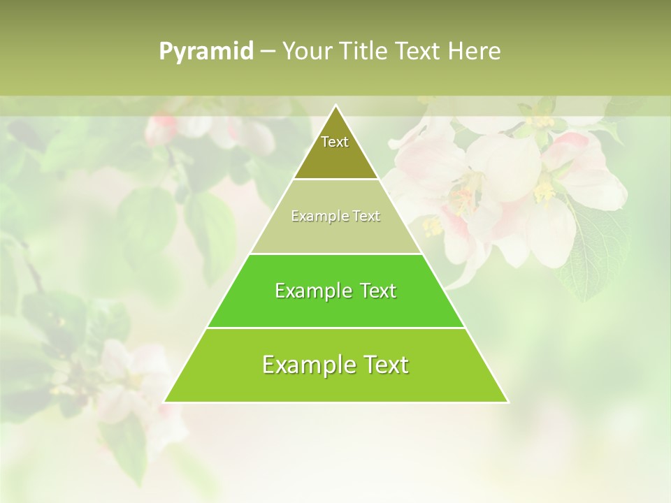 Closeup Bloom Gardening PowerPoint Template