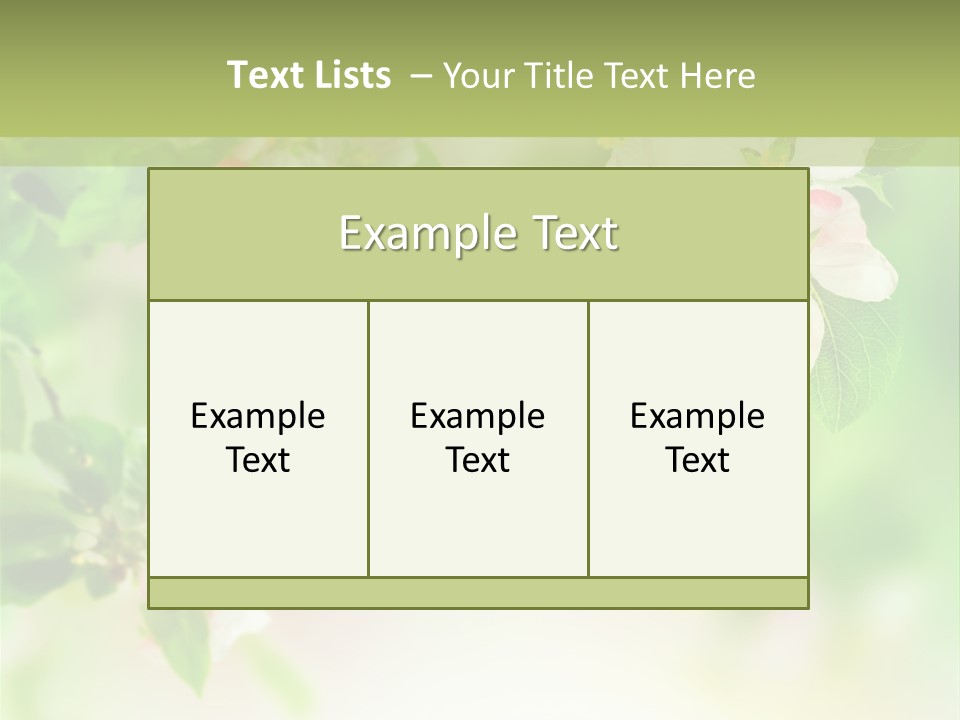 Closeup Bloom Gardening PowerPoint Template