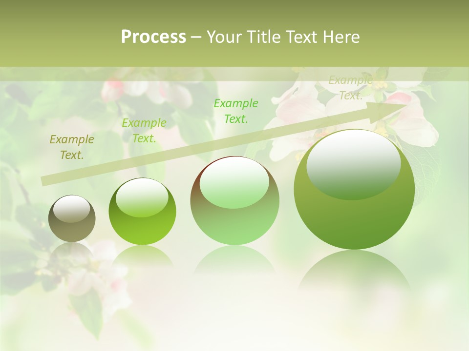 Closeup Bloom Gardening PowerPoint Template