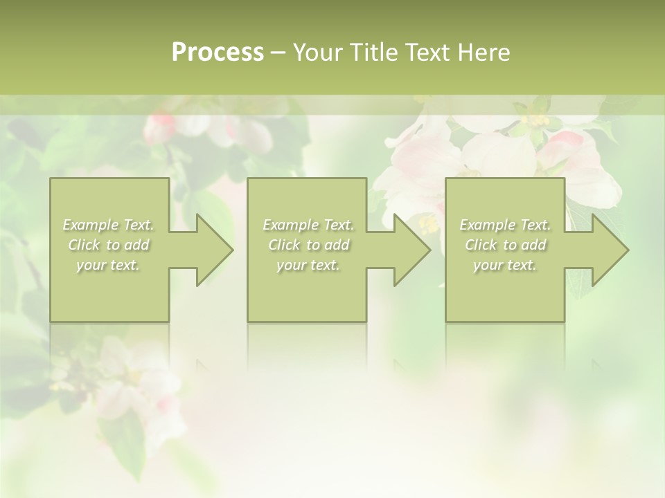 Closeup Bloom Gardening PowerPoint Template