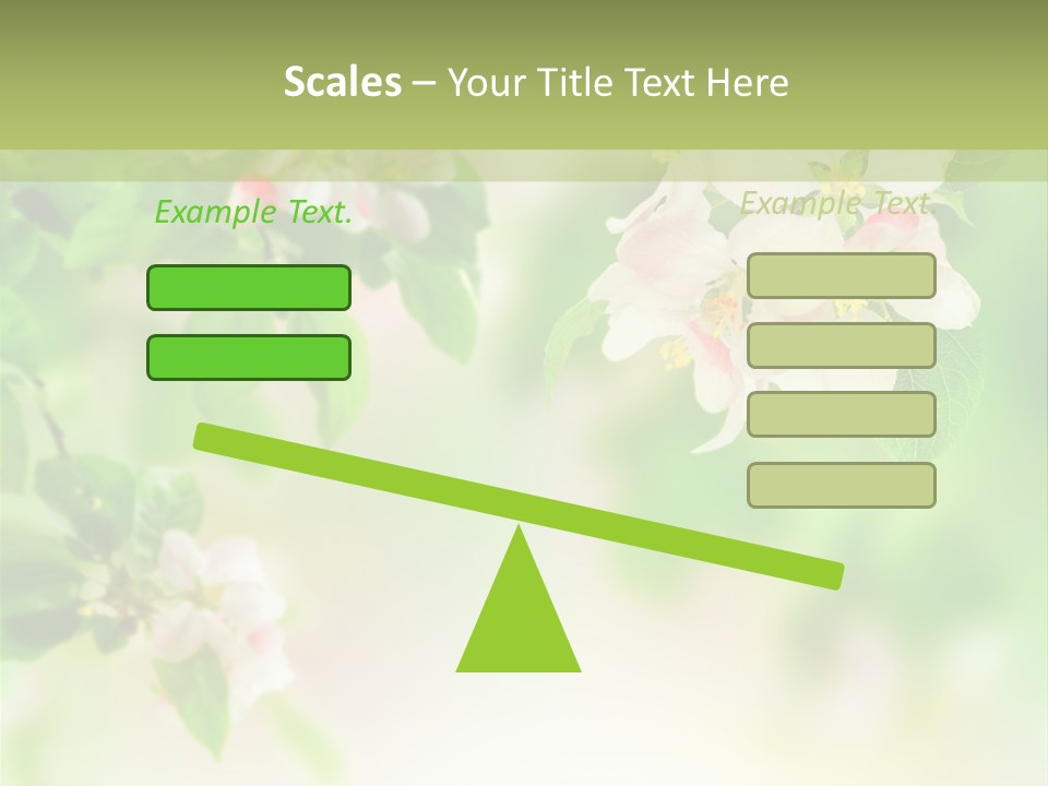 Closeup Bloom Gardening PowerPoint Template