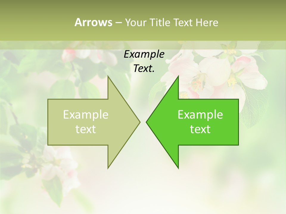 Closeup Bloom Gardening PowerPoint Template