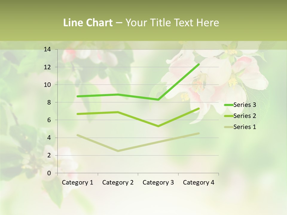 Closeup Bloom Gardening PowerPoint Template