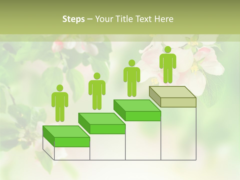 Closeup Bloom Gardening PowerPoint Template