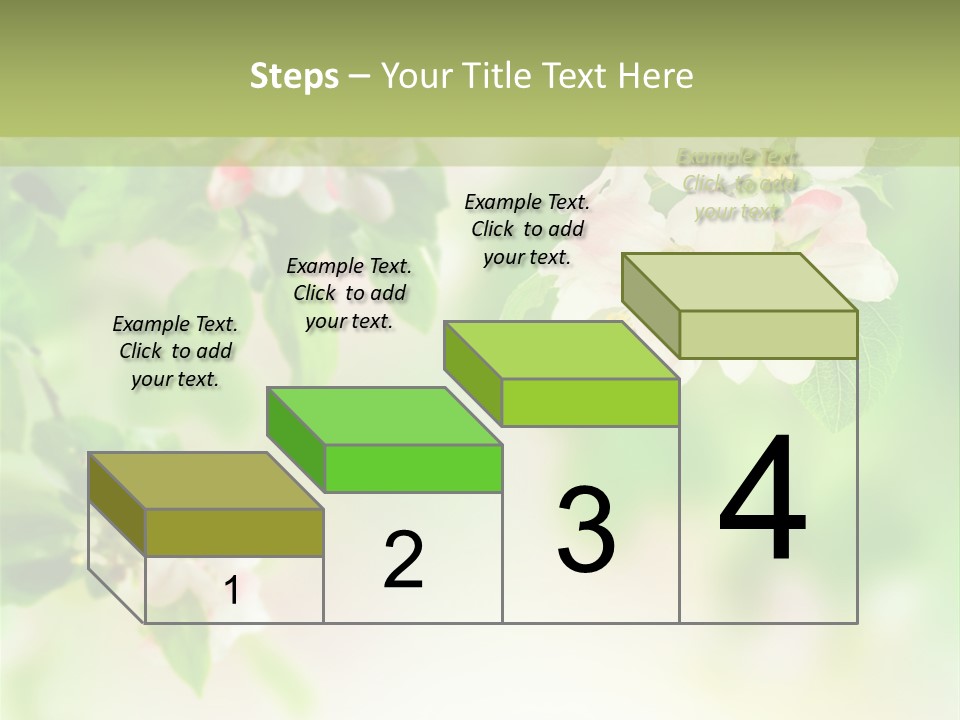 Closeup Bloom Gardening PowerPoint Template