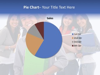 Casual American Group PowerPoint Template