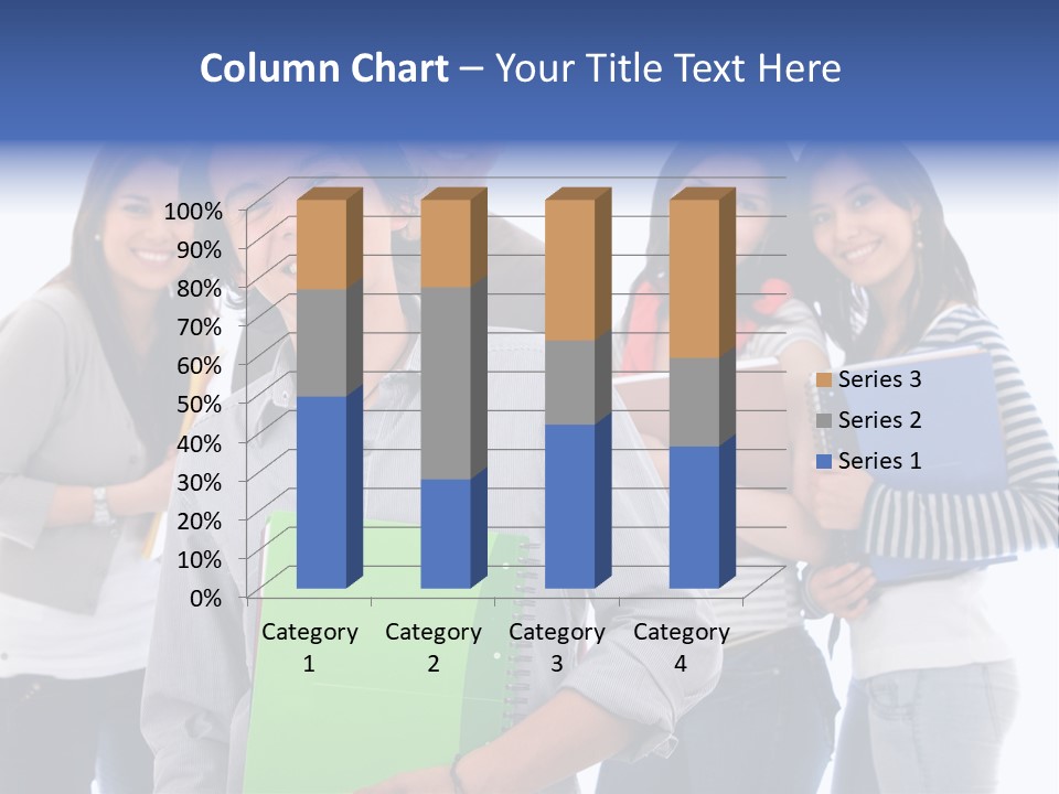 Casual American Group PowerPoint Template