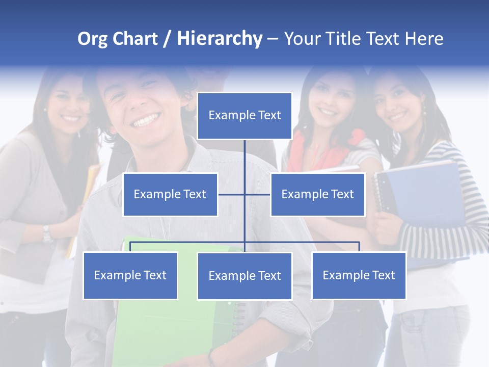Casual American Group PowerPoint Template