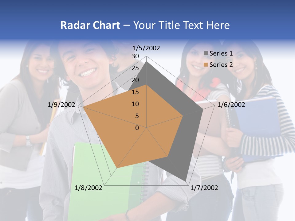 Casual American Group PowerPoint Template