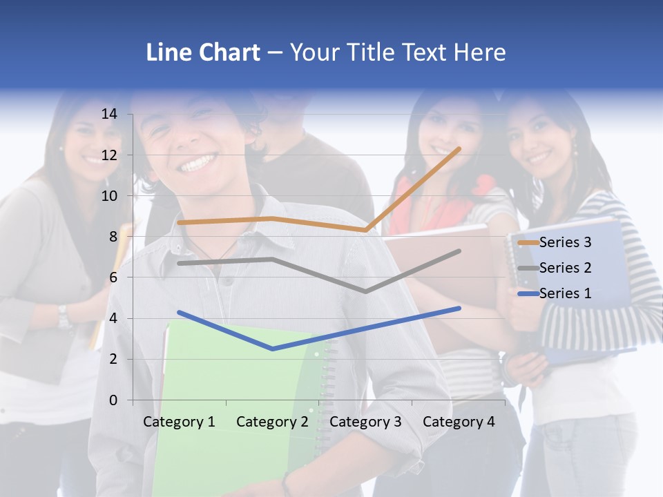 Casual American Group PowerPoint Template
