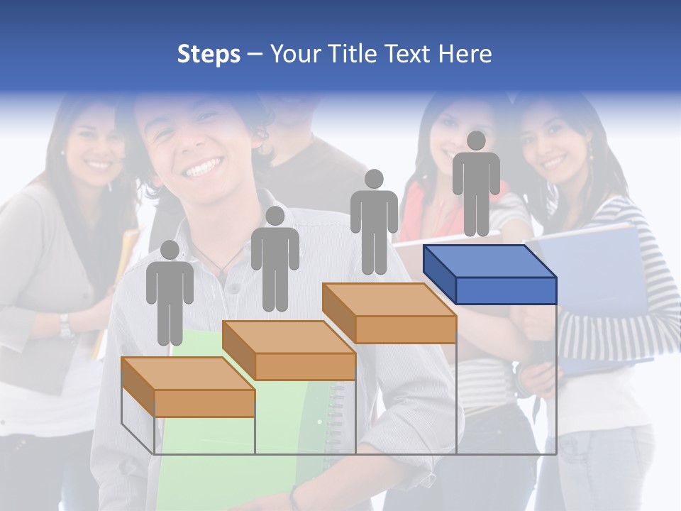 Casual American Group PowerPoint Template