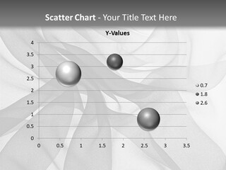 Black Curve Fold PowerPoint Template