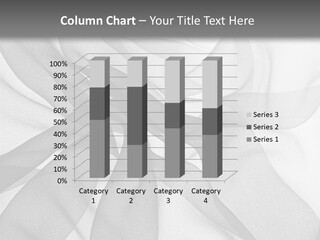 Black Curve Fold PowerPoint Template