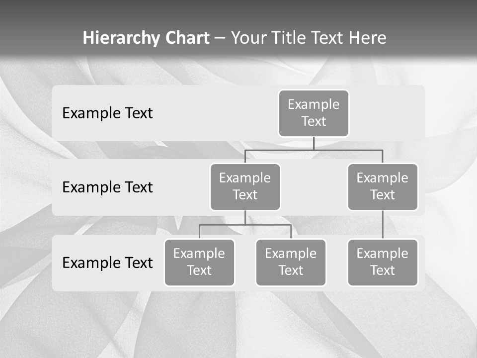 Black Curve Fold PowerPoint Template