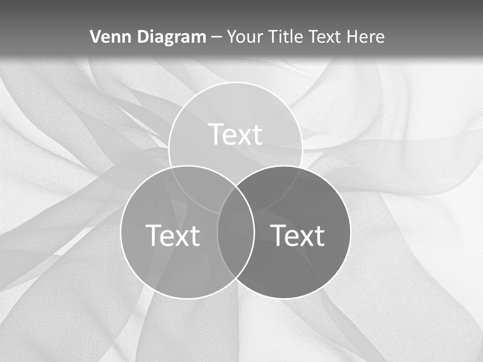 Black Curve Fold PowerPoint Template