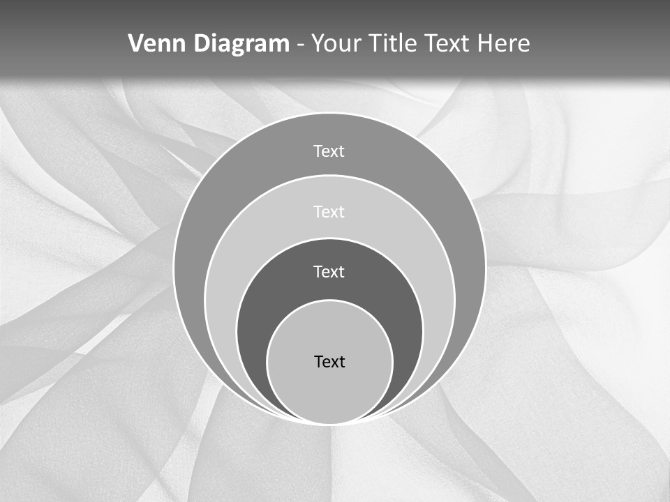 Black Curve Fold PowerPoint Template